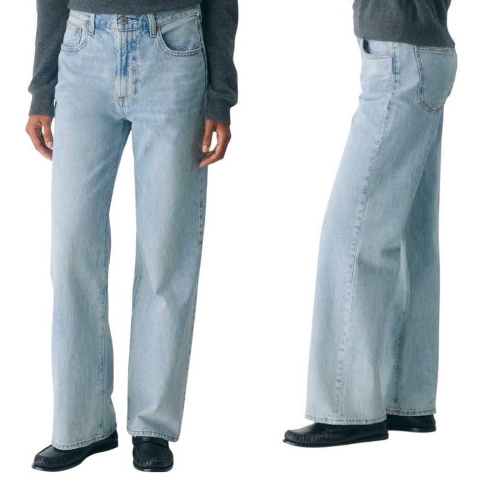 Aritzia Denim Forum The Farrah Hi-Rise Wide Jean